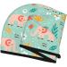 Elephant & Flowers Microfiber Hair Towel - Super Absorbent Coral Velvet Wrap for Long Curly & Thick Hair - Buy Online on GoSupps.com