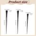 Set of 3 Fine Angled Eyeliner Brushes for Precise Eye Makeup | Ultra Thin Makeup Tool for Gel Eyeliner & Brows - Buy Online on GoSupps.com