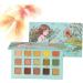 PLAFOPE 1pc 15 Lustre Eyeshadow Portable Compact Use Practical Pallet Pearly Women for Green Female Colors - Buy Online on GoSupps.com