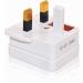 Buy UK 2 Pin to 3 Pin 1A Fuse Adapter Plug for Shaver & Toothbrush - International Shipping Available - Buy Online on GoSupps.com