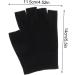 Housoutil 2 Pairs Half Finger Moisturizing Gloves Sleeping Gloves Half Finger Gloves Bedtime Gloves Knit Mittens Fingerless Plant Essential Oil Touch Screen Apparel Miss - Buy Online on GoSupps.com