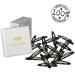 HAARallerliebst Oval Hair Clips - 20 Piece Set | Black | 6 cm | Includes White Storage Box - International Shipping Available - Buy Online on GoSupps.com