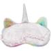 RarityUS Cute Unicorn Sleep Eye Mask - Soft Plush Eyeshade for Women, Girls, Kids - Ideal for Home, Travel - Colorful Design - Buy Online on GoSupps.com