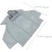 Clispeed Electric Bicycle Windshield Cover - Gray Duvet & Quilted Design for Motorized E-Bikes | Durable Oxford Fabric Parent-Child Ride - Buy Online on GoSupps.com