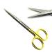 SliteTech Medicine Op scissors seam scissors seam Spencer rescue scissors preparation scissors |Professional tooth surgical scissors stainless steel rust -free(Iris scissors TC just 11.5 cm)
