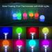Floating Pool Thermometer - Solar-Powered RGB LED Light for Easy Night Reading | Perfect for Spa & Whirlpool Temperature Monitoring - Buy Online on GoSupps.com
