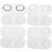 Homsfou 8-Piece Contact Lens Container Organizer - Cosmetic Lenses Storage Box & Cleaning Tool Case for Glasses - Buy Online on GoSupps.com