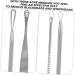 Mikinona 1 Set Blackhead Removal Tool Accessory Face Scraper Tool Pores Daily Use Needle Cell Clamp Portable - Buy Online on GoSupps.com
