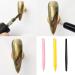 Magnetic Pen For Gel Polish Steel Magnetic Pen Portable Dotting Tool Manicure Tool Yellow - Buy Online on GoSupps.com