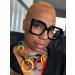 AIEYEZO Oversized Blue Light Glasses for Women - Anti Fatigue Computer Eyeglasses in Black - Buy Online on GoSupps.com