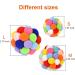 Cat Toy Balls with Bell - Colorful Soft Fuzzy Balls for Indoor Cats and Kittens - Interactive Chewing Toys - 3 Pack - Buy Online on GoSupps.com