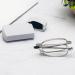 Cokobin Foldable Reading Glasses - Stainless Steel Anti-Blue Light Unisex +2.0 with Hard Shell Case - Buy Online on GoSupps.com