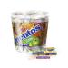 Mentos Mini Fruit Mix Bucket bucket with 120 mini rolls of 5 fruit trages chewing tonbons in the varieties orange strawberry apple & lemon vegan fruit mix single