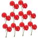 ABOOFAN 20 Pcs Artificial Cherry Artificial Foods Photo Props Fake Cherry Model Display Fruit Models Realistic Fruits Cherry Play Kitchen Fruit Toy Child Plastic Top Hat Kitchen Cabinet - Buy Online on GoSupps.com