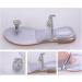 Women's Orthopedic Bunion Corrector Sandals - Summer Rhinestone Slip-On Wedge - Open Toe Breathable Flip Flops for Beach & Plantar Fasciitis - 5 Colors Including Pink - Buy Online on GoSupps.com