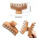 Vsiopy 6 Pack Medium Large Claw Clips - Strong Hold Matte Hair Jaw Clips for Women & Girls - 3.5 Inch Double Row Clips for Thick & Thin Hair in Black, Beige, Brown - Buy Online on GoSupps.com