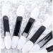 CIMAXIC 100pcs ladies suits EyeShadow Sponge Applicator eyeshadow brush kit Smudge brush Oval travel Patcher M White - Buy Online on GoSupps.com