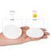 GAINWELL Compressed Facial Sponges (50-Count) with Storage Container - Reusable Makeup Remover | Portable for Travel | White - Buy Online on GoSupps.com