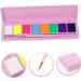 Outanaya 1 Set Graphic Liner Powder Eyeshadow Palettes Water Activated Face Paints Neon Face Paints 1 count (Pack of 1) Multi - Buy Online on GoSupps.com