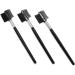 3 Pack Eyebrow Eyelash Dual Comb Extension Brush Portable Eye Powder Foundation - Buy Online on GoSupps.com