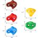 18 Ninja Tree Climbing Holds with 6 Ratchet Straps - Outdoor Obstacle Course Training for Kids - Buy Online on GoSupps.com