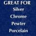 Wrights Silver and Copper Cream Cleaner and Polish - 8 oz - Ammonia Free Metal Polish for Silver, Copper, Brass, Chrome, and Porcelain - Buy Online on GoSupps.com