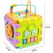 Shop Nicknack 6-in-1 Motor Activity Cube - Toddler Toys for 1-Year-Olds | Fun Learning & Growth - Buy Online on GoSupps.com