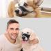Adjustable Nylon Dog Muzzle for Small & Medium Dogs | Breathable Quick-Fit Design | Prevent Chewing & Barking - Black - Buy Online on GoSupps.com
