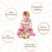 Montessori Toys for Babies | Organic Wooden Bell Rattles | Fun & Intellectual Baby Shower Gifts - Y-WJ04 - Buy Online on GoSupps.com