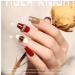 Rock88 12 Colors Gel Nail Polish Palette - Nude Pudding & Glitter Manicure Kit for Beginners | Semi-Permanent DIY Salon Set - Buy Online on GoSupps.com