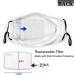 Autumn Dragonfly Washable Reusable Mask Cotton Anti Dust Half Face Mouth Mask For Kids Teens Men Women With Adjustable Ear Loops - Buy Online on GoSupps.com