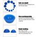 Silicone Cupping Device - Blue Massage Acupuncture Cup for Health & Wellness | Fast International Shipping - Buy Online on GoSupps.com