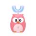 Kids U Shaped Electric Toothbrush, Ultrasonic Automatic Whitening Massage Toothbrush for Kids with 3 Cleaning Modes,Cute Cartoon Children's Toothbrush.(Color:Pink Size:7-15 Years) 7-15 Year (Kids) Pink