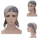 Pre Tied Chemo Head Scarf 3 Pack - Beanie Skull Caps for Women (Set6-Long Style) - Buy Online on GoSupps.com