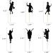 24 PCS Student Graduation Cupcake Toppers Glitter Class of 2024 Girls Graduation Silhouette Cupcake Picks for 2024 Graduation Theme Party Cake Decorations Supplies Silhouette Black - Buy Online on GoSupps.com