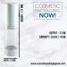 Luxe Airless Bottle 15 ML - Matte Silver & Clear | Premium Quality eCommerce Shipping Worldwide - Buy Online on GoSupps.com
