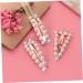 Hair Clip Headband Women Rhinestone Headwear 3 Pcs Headwear for Women Rhinestone Barrettes Hair - Buy Online on GoSupps.com
