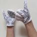 Buy Reusable White Massage Gloves for Hand Reflex Zone & Acupressure - K3F5 Peeling Tools - International Shipping Available - Buy Online on GoSupps.com