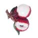Alipis 1pc Decor Fake Pear Model Color Changing Tea Ornament Tea Pet Accessories Ornaments Boutique Rosy 8.5X7cm