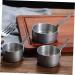 Ciieeo 4pcs Stainless Steel Sauce Cup Stainless Steel Cups Household Sauce Holder Charcuterie Bowlsl Ramen Sauce Container Stainless Steel Container Condiment Cups Metal Juice Cup Steak Silverx4pcs 9.5X5.5X3.2CMx4pcs - Buy Online on GoSupps.com