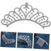 IWOWHERO Crown Side Hair Comb Girl Hair Accessories Hair Clips for Girls Wedding Comb Girls Barrettes for Hair Girls Hair Accessories Hair Pin Rhinestones Child Alloy Small Crown - Buy Online on GoSupps.com