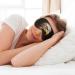 BREAUX Eagle Print Double Sided Eye Mask - Blackout Sleep Mask for Men & Women | All Night Comfort - Buy Online on GoSupps.com