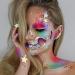 Go Ho Neon Face & Body Paint Palette - UV Glow in the Dark Water Activated Eyeliner for Halloween Makeup & Cosplay Costumes - Buy Online on GoSupps.com