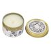 Ed Candle L Plant Essential Oil Soybean Premium Wax Tin Rosemary for Candlelight Dinner Golden 70g and Bay Leaf Hand Poured Burn Time 40 Hours Less Smoke Slow () Ocean