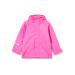CareTec Girl's Rain Jacket-Pu W/O Fleece Waterproof 140 Real Pink (546)