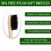 Set of 10 Eco-Friendly Bamboo Toothbrushes with Soft Bristles - Biodegradable and Vegan Charcoal Toothbrushes for Sensitive Gums - Buy Online on GoSupps.com
