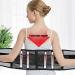 Summer Back Support Mesh Brace | Adjustable Waist Trainer & Pain Relief Belt for Men & Women | X-Large Gray - Buy Online on GoSupps.com