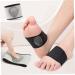 GLEAVI Arch Support Sleeves for Men & Women - Comfortable Foot Pad Portable & Breathable Ideal for Outdoor Use - 1 Pair Black (11.6x6cm - Buy Online on GoSupps.com