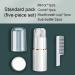 Neamou Toothbrush Travel Case & Set Compact Rinse Cup Membrane Mirror Comb Perfect for Toothbrush Toothpaste & More | Large Capacity Travel Essentials - Buy Online on GoSupps.com
