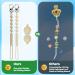Beadlsee Baby Silicone Pacifier Clip Teether 2-Pack - Toast & Buttercream, Sensory Exploration and Teething Relief for Boys or Girls - Buy Online on GoSupps.com